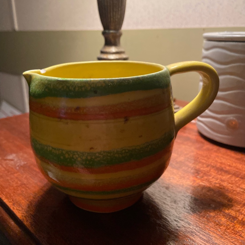 Baldelli Italy Ceramic Colorful Creamer